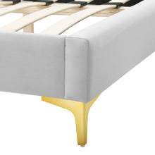 Load image into Gallery viewer, Sunny Performance Velvet Full Bed by Modway