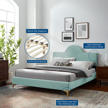 Load image into Gallery viewer, Sunny King Bed in Mint