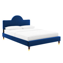 Load image into Gallery viewer, Aurora Performance Velvet Full Bed by Modway