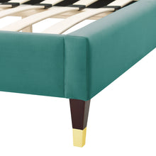 Load image into Gallery viewer, Aurora Performance Velvet Full Bed by Modway