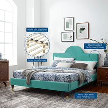 Load image into Gallery viewer, Aurora Performance Velvet Full Bed by Modway
