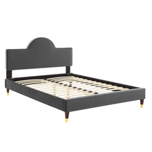 Load image into Gallery viewer, Aurora Performance Velvet King Bed by Modway
