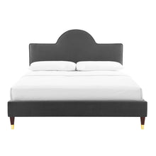 Load image into Gallery viewer, Aurora Performance Velvet King Bed by Modway