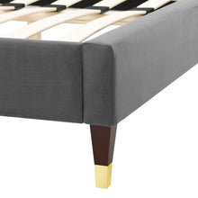 Load image into Gallery viewer, Aurora Performance Velvet King Bed by Modway