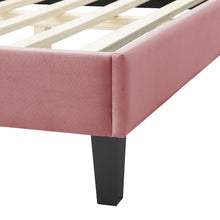 Load image into Gallery viewer, Soleil Performance Velvet Twin Bed by Modway
