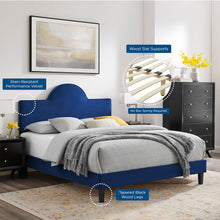 Load image into Gallery viewer, Soleil Performance Velvet King Bed by Modway