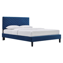 Load image into Gallery viewer, Roxanne Performance Velvet Full Platform Bed by Modway