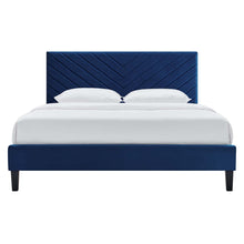 Load image into Gallery viewer, Roxanne Performance Velvet Full Platform Bed by Modway