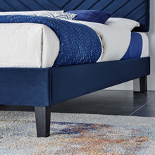 Load image into Gallery viewer, Roxanne Performance Velvet Full Platform Bed by Modway