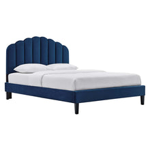 Load image into Gallery viewer, Daisy Performance Velvet Full Platform Bed by Modway