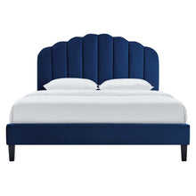 Load image into Gallery viewer, Daisy Performance Velvet Full Platform Bed by Modway