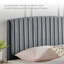Load image into Gallery viewer, Alessi Performance Velvet King Platform Bed
