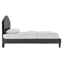 Load image into Gallery viewer, Daisy Performance Velvet King Platform Bed