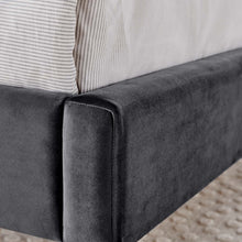 Load image into Gallery viewer, Daisy Performance Velvet King Platform Bed