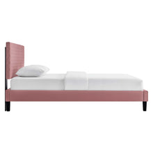 Load image into Gallery viewer, Garcelle Performance Velvet King Platform Bed by Modway