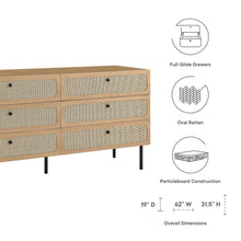 Load image into Gallery viewer, Chaucer 6-Drawer Dresser by Modway