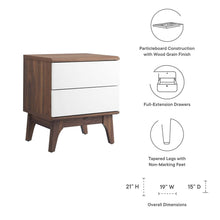 Load image into Gallery viewer, Envision 2-Drawer Nightstand by Modway