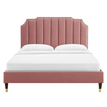 Load image into Gallery viewer, Colette Performance Velvet King Platform Bed by Modway