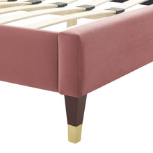 Load image into Gallery viewer, Colette Performance Velvet King Platform Bed by Modway