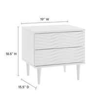 Load image into Gallery viewer, Wavelet 2-Drawer Nightstand by Modway