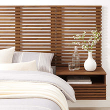 Load image into Gallery viewer, Render Wall Mount Twin Headboard and Modern Nightstands by Modway