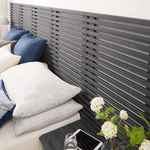 Load image into Gallery viewer, Render Wall Mount Queen Headboard and Modern Nightstands by Modway