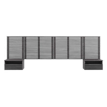 Load image into Gallery viewer, Render Wall Mount King Headboard and Modern Nightstands by Modway