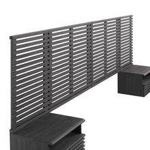 Load image into Gallery viewer, Render Wall Mount King Headboard and Modern Nightstands by Modway
