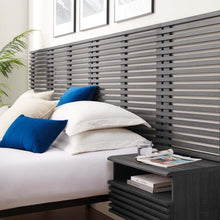Load image into Gallery viewer, Render Wall Mount King Headboard and Modern Nightstands by Modway