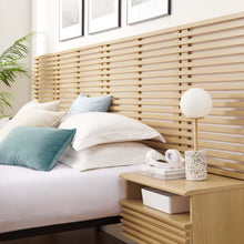 Load image into Gallery viewer, Render Wall Mount King Headboard and Modern Nightstands by Modway