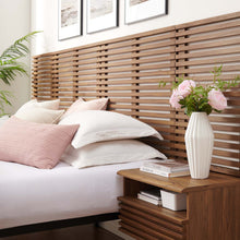 Load image into Gallery viewer, Render Wall Mount King Headboard and Modern Nightstands by Modway