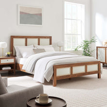 Load image into Gallery viewer, Capri Wood Grain Queen Platform Bed by Modway