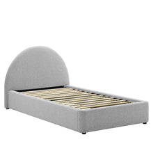 Load image into Gallery viewer, Resort Upholstered Fabric Arched Round Twin Platform Bed by Modway