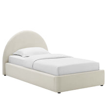 Load image into Gallery viewer, Resort Performance Velvet Arched Round Twin Platform Bed by Modway