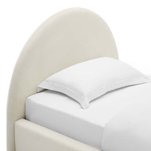 Load image into Gallery viewer, Resort Performance Velvet Arched Round Twin Platform Bed by Modway