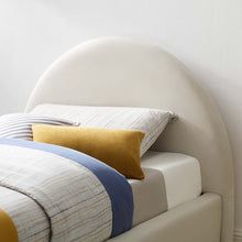 Load image into Gallery viewer, Resort Performance Velvet Arched Round Twin Platform Bed by Modway