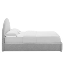Load image into Gallery viewer, Resort Upholstered Fabric Arched Round Full Platform Bed by Modway