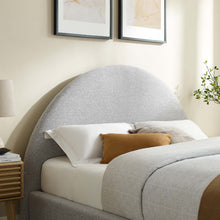 Load image into Gallery viewer, Resort Upholstered Fabric Arched Round Full Platform Bed by Modway