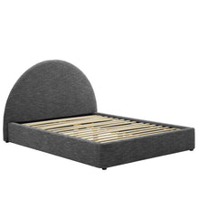 Load image into Gallery viewer, Resort Upholstered Fabric Arched Round Queen Platform Bed by Modway