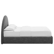 Load image into Gallery viewer, Resort Upholstered Fabric Arched Round Queen Platform Bed by Modway