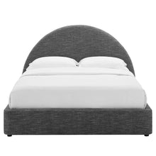 Load image into Gallery viewer, Resort Upholstered Fabric Arched Round Queen Platform Bed by Modway