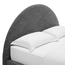 Load image into Gallery viewer, Resort Upholstered Fabric Arched Round Queen Platform Bed by Modway