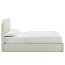 Load image into Gallery viewer, Keynote Performance Velvet Curved Queen Platform Bed by Modway
