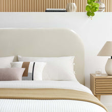 Load image into Gallery viewer, Keynote Performance Velvet Curved Queen Platform Bed by Modway