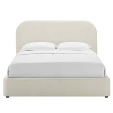 Load image into Gallery viewer, Keynote Performance Velvet Curved King Platform Bed by Modway