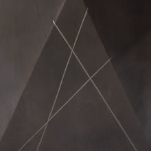 Load image into Gallery viewer, Motion Solid Mango Wood Dining Table in Smoke Grey Finish w/ Silver Metal Inlay by Diamond Sofa