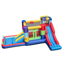 Load image into Gallery viewer, Inflatable Bounce House with 680W Blower and Ball Pit