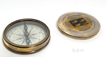Load image into Gallery viewer, Beetles Compass w leather case