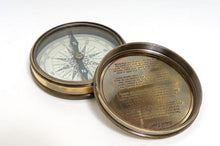 Load image into Gallery viewer, Beetles Compass w leather case