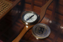 Load image into Gallery viewer, Beetles Compass w leather case